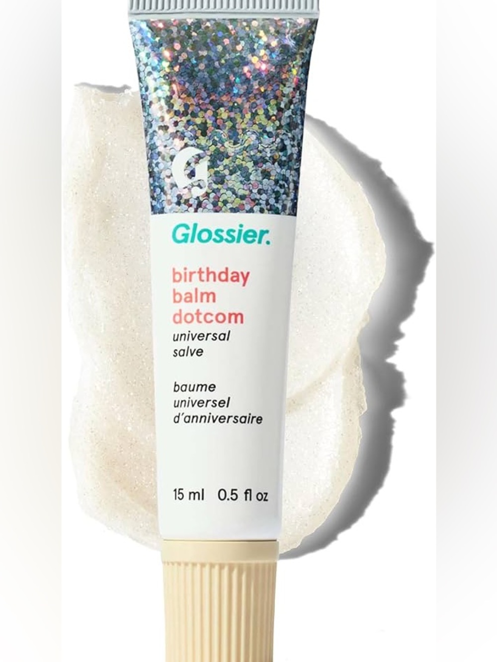 Glossier Birthday Balm Dotcom in Sparkling White